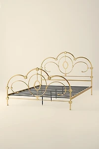 Isabel Coquette Metal Plated Bed
