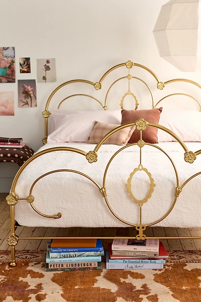 Isabel Coquette Metal Plated Bed
