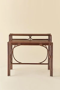 Cairn Looped Rattan Writing Desk