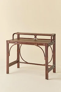 Cairn Looped Rattan Writing Desk