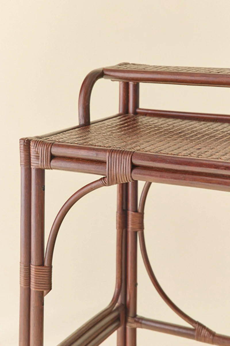 Cairn Looped Rattan Writing Desk