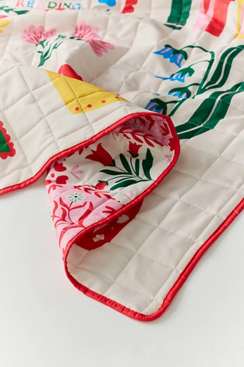 ban.do Quilted Patchwork Throw Blanket