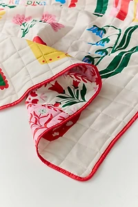 ban.do Quilted Patchwork Throw Blanket
