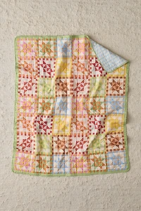ban.do Quilted Patchwork Throw Blanket