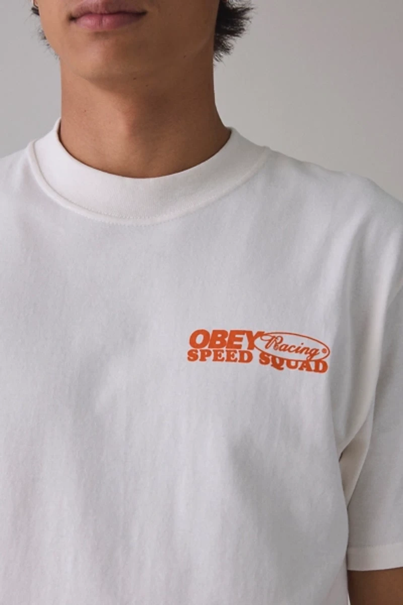 OBEY Speed Squad Graphic Heavyweight Tee