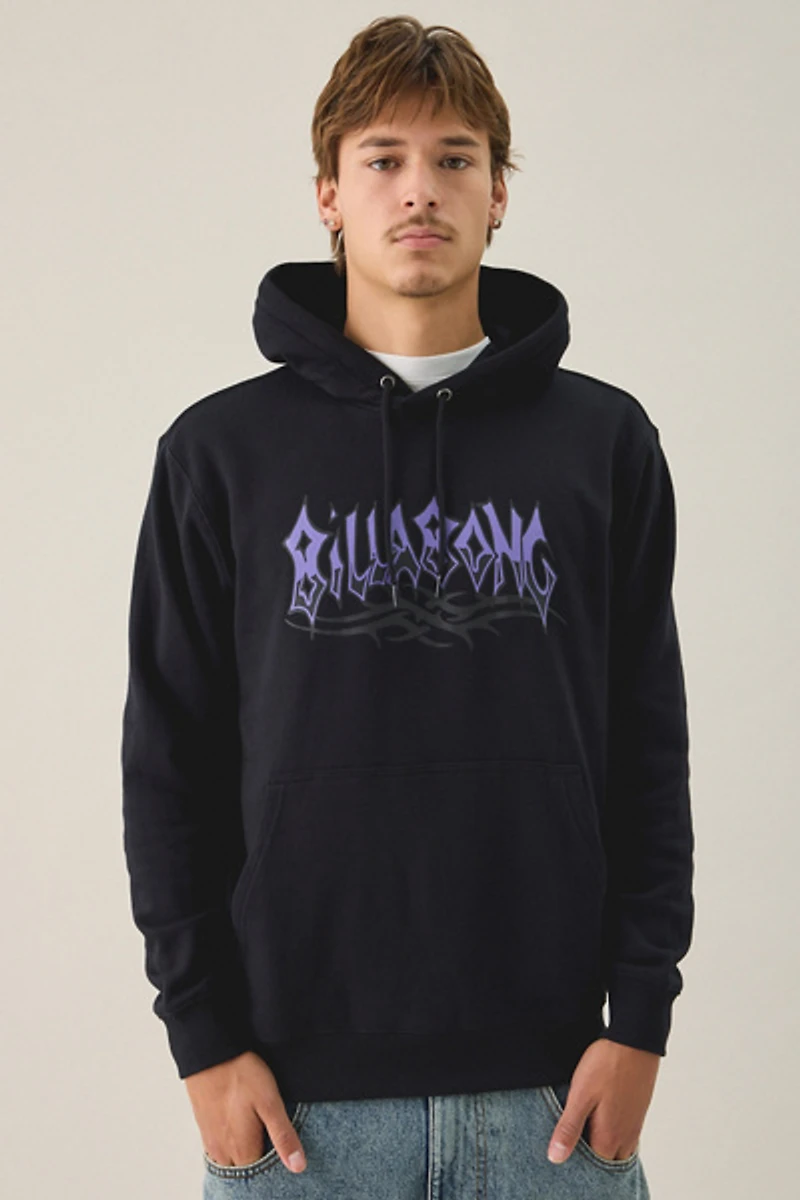 Billabong Logo Graphic Hoodie Sweatshirt