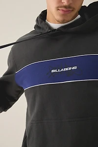 Billabong Bad Dog Shrapnel Paneled Hoodie Sweatshirt