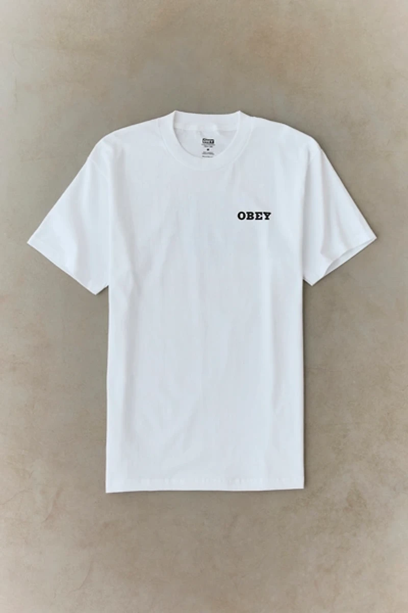 OBEY Leopard Graphic Tee