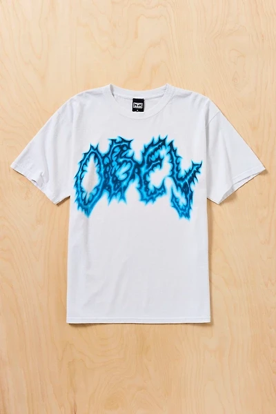 OBEY UO Exclusive Jagged Logo Graphic Tee