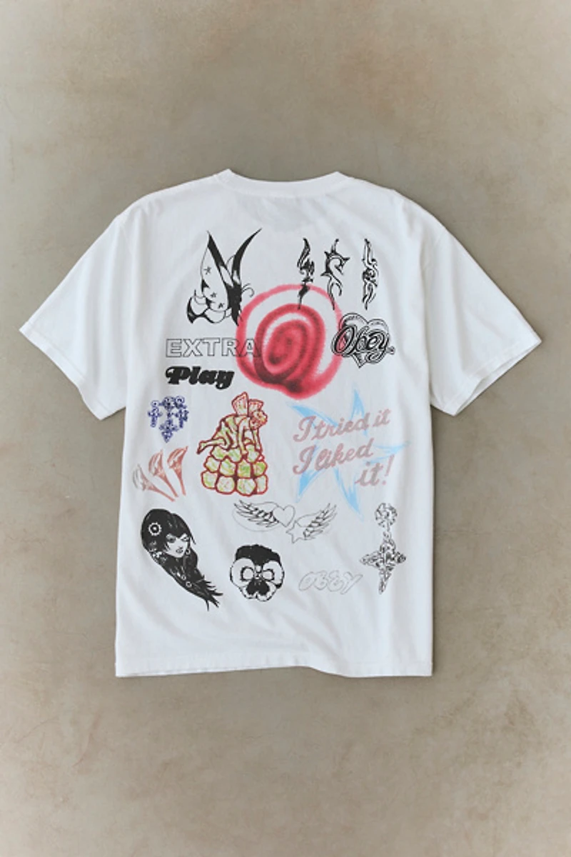 OBEY UO Exclusive Vivid Dream Graphic Tee