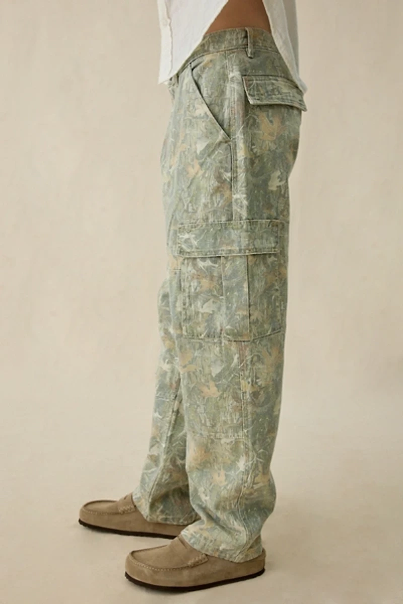 GUESS JEANS Canvas Cargo Pants