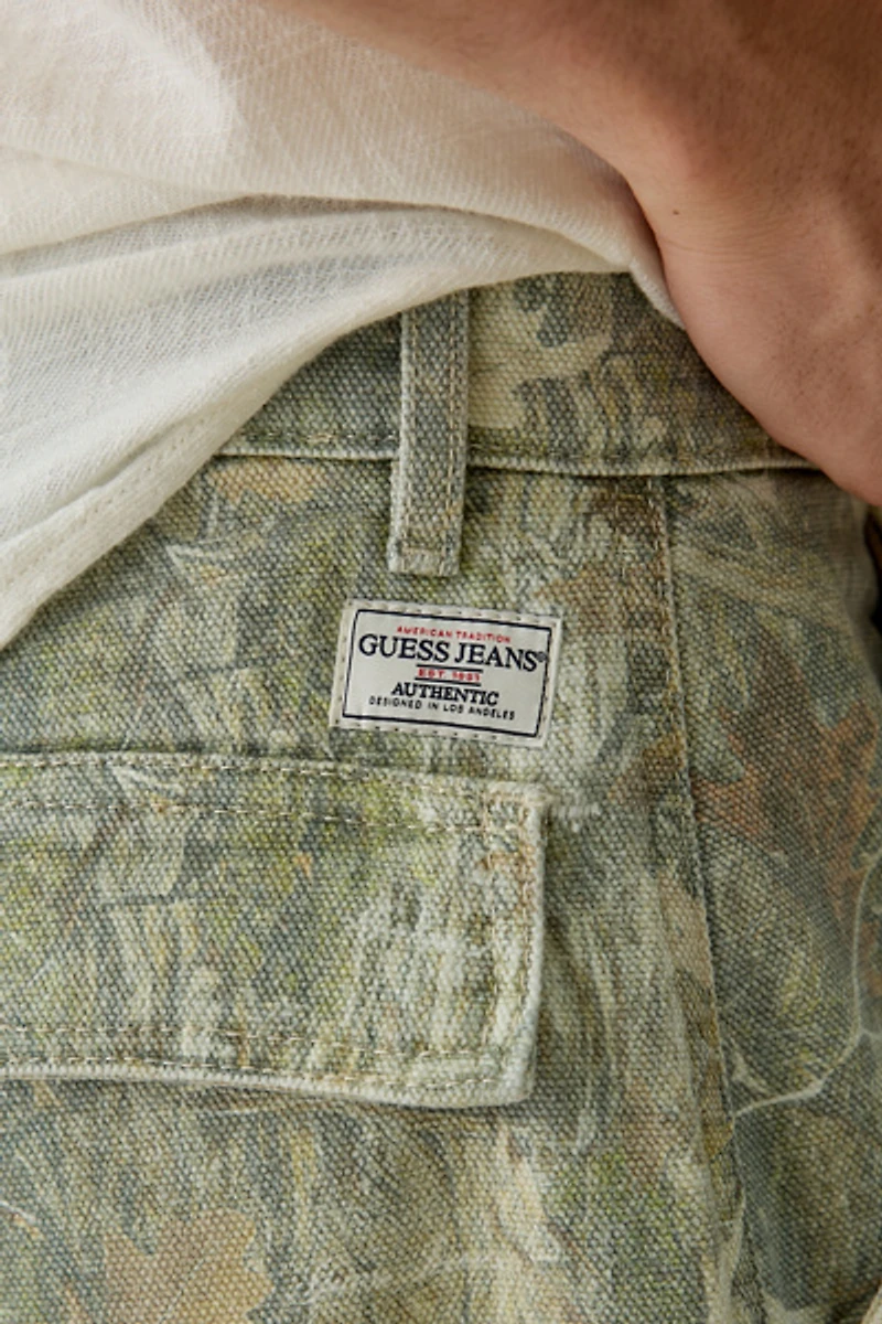 GUESS JEANS Canvas Cargo Pants