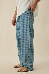 GUESS ORIGINALS G20 Plaid Super Baggy Fit Jeans