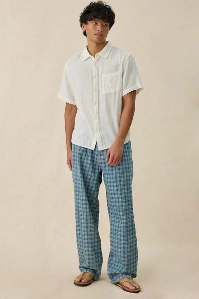 GUESS ORIGINALS G20 Plaid Super Baggy Fit Jeans