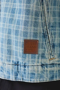 GUESS JEANS Detroit Plaid Work Jacket