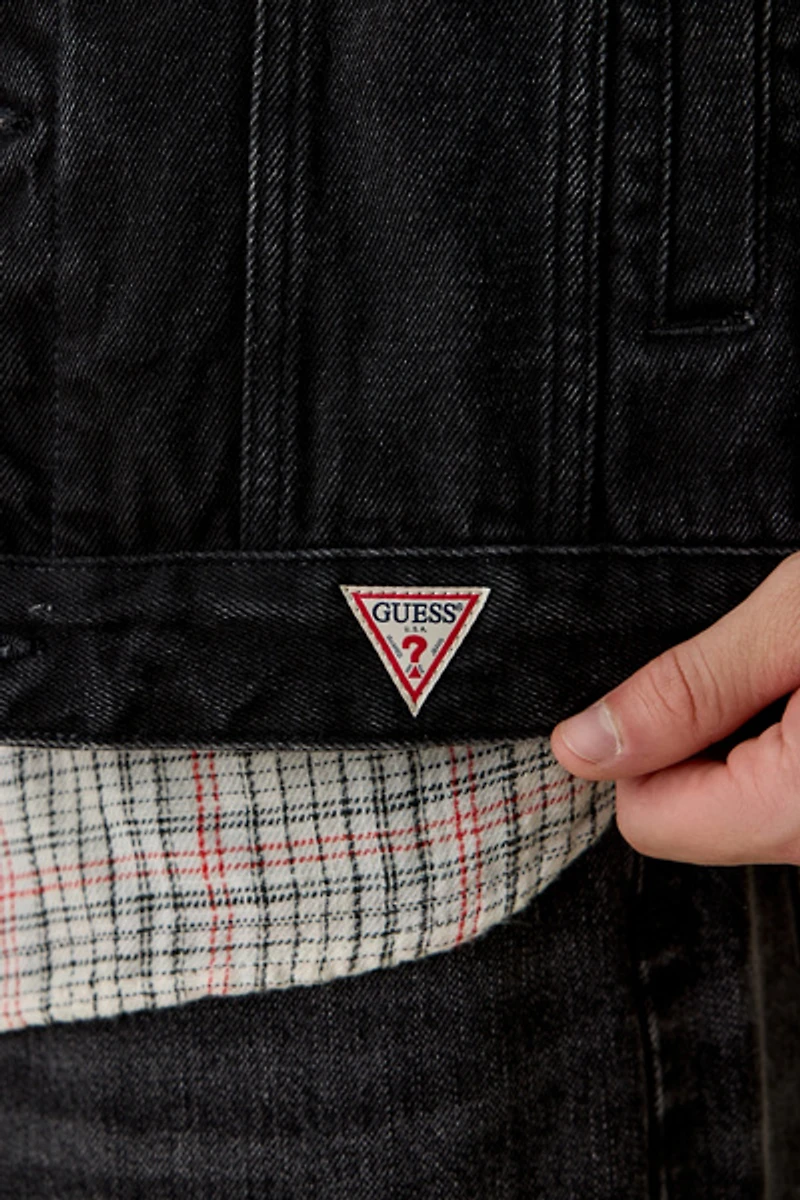 GUESS JEANS Oversized Trucker Jacket