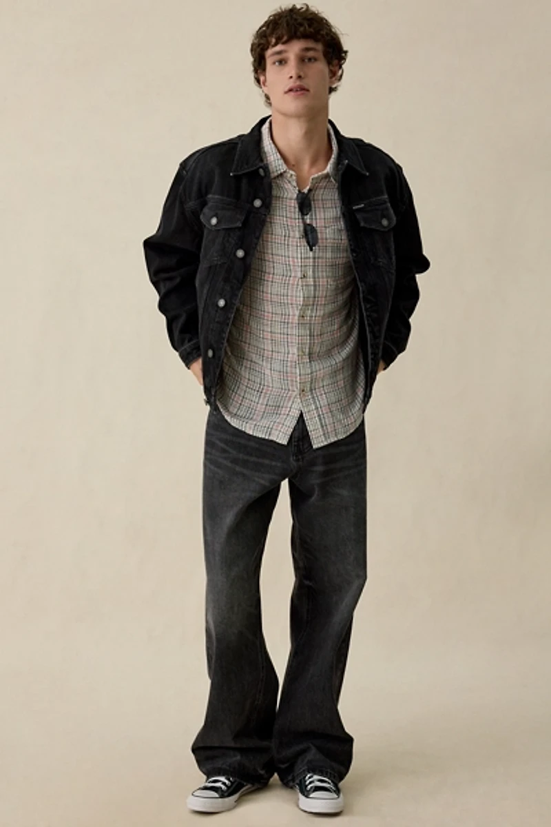 GUESS JEANS Oversized Trucker Jacket