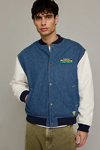 GUESS JEANS X Minions Letterman Jacket