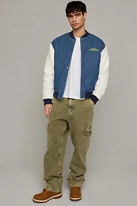 GUESS JEANS X Minions Letterman Jacket