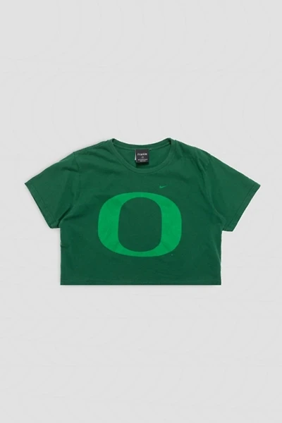 Frankie Collective Rework Oregon Ducks Crop Tee
