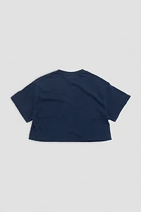 Frankie Collective Rework Atlanta Braves Crop Tee