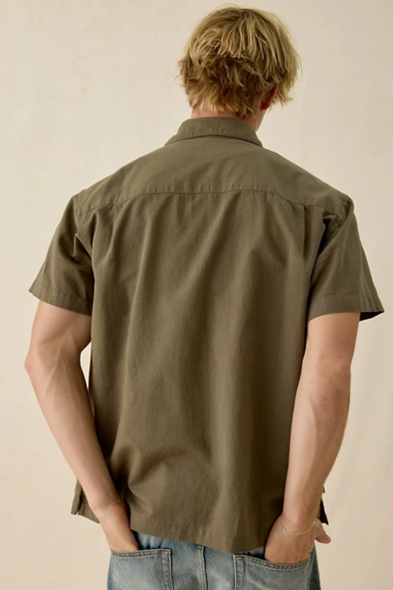 OBEY Perry Woven Button-Down Shirt