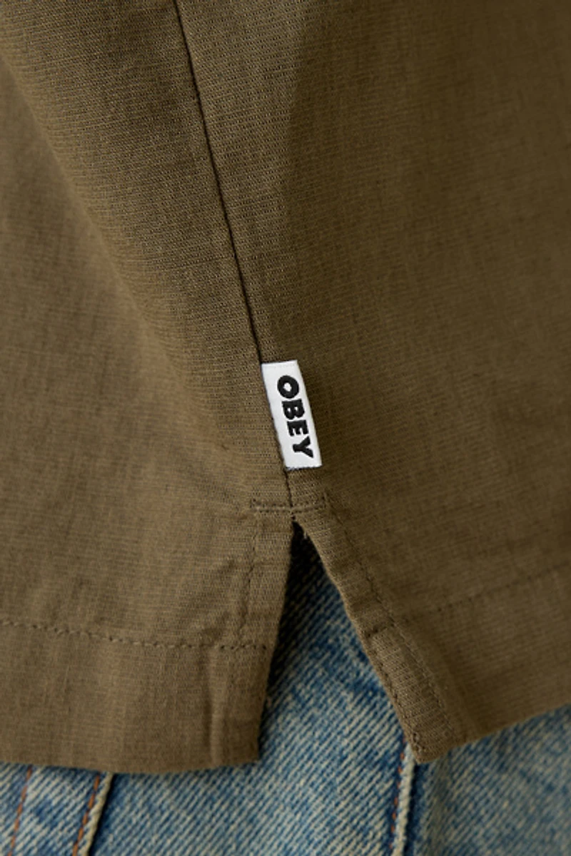 OBEY Perry Woven Button-Down Shirt