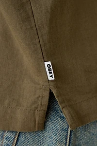 OBEY Perry Woven Button-Down Shirt