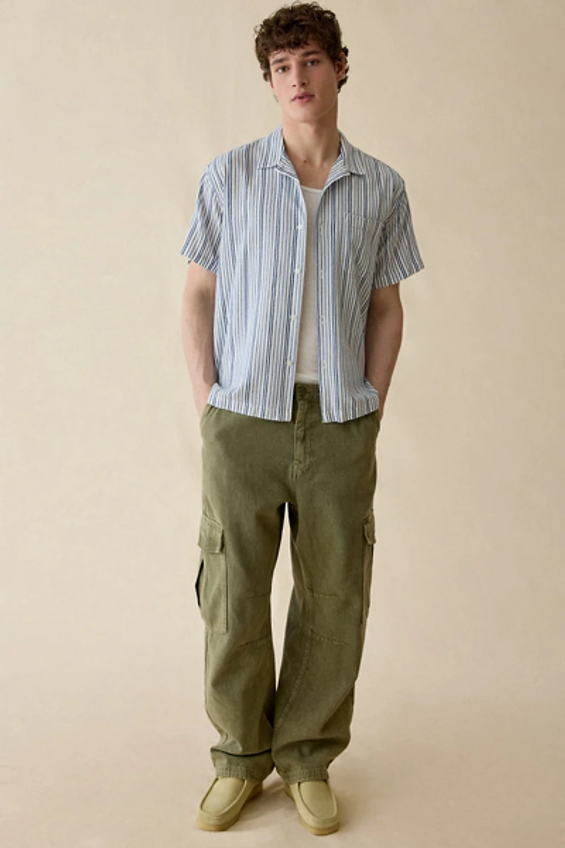 OBEY Evans Woven Collared Short Sleeve Shirt