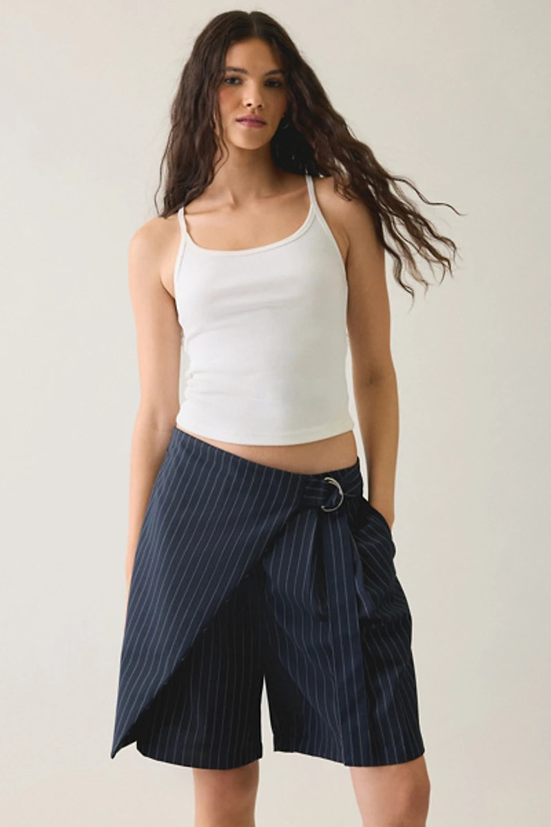 Muse Assembly Ella Wrap Trouser Shorts