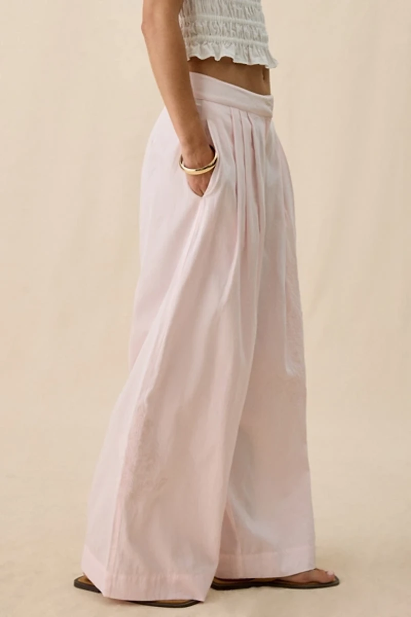 Muse Assembly Vivienne Cotton Wide Leg Trousers