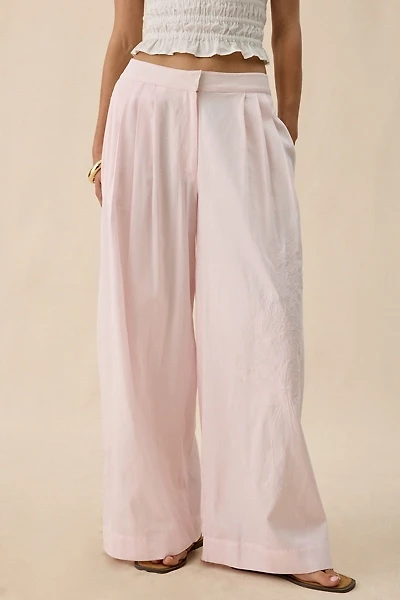 Muse Assembly Vivienne Cotton Wide Leg Trousers
