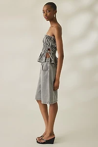 Muse Assembly Flora Mid-Rise Baggy Jorts