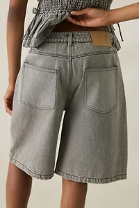 Muse Assembly Flora Mid-Rise Baggy Jorts