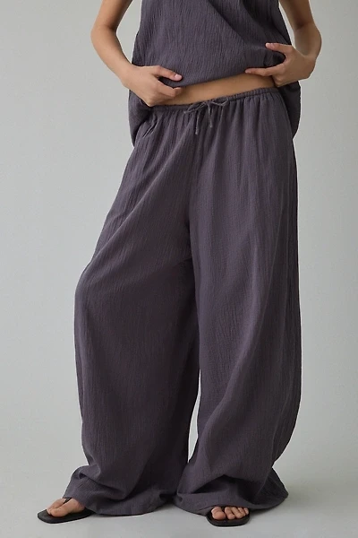 Muse Assembly Fern Pull-On Wide Leg Baggy Pants