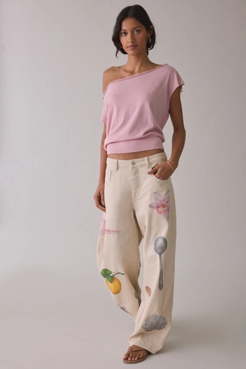 Muse Assembly Bay Icon Graphic Baggy Jeans