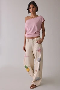 Muse Assembly Bay Icon Graphic Baggy Jeans