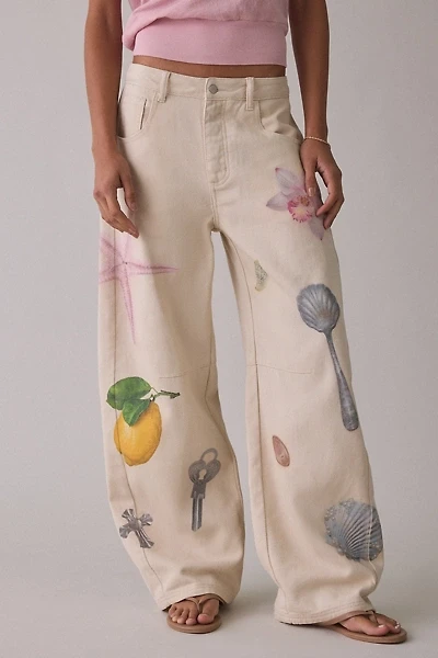 Muse Assembly Bay Icon Graphic Baggy Jeans