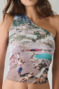 Muse Assembly Sandy One-Shoulder Top