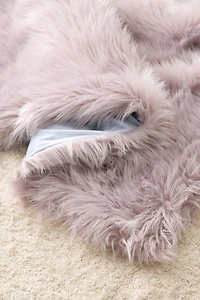 Rory Faux Fur Throw Blanket