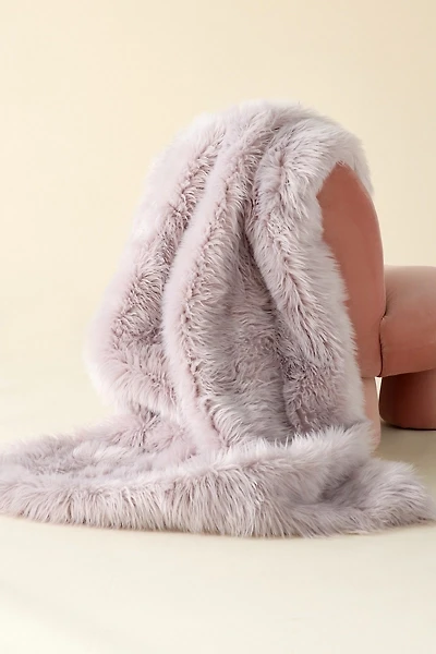 Rory Faux Fur Throw Blanket
