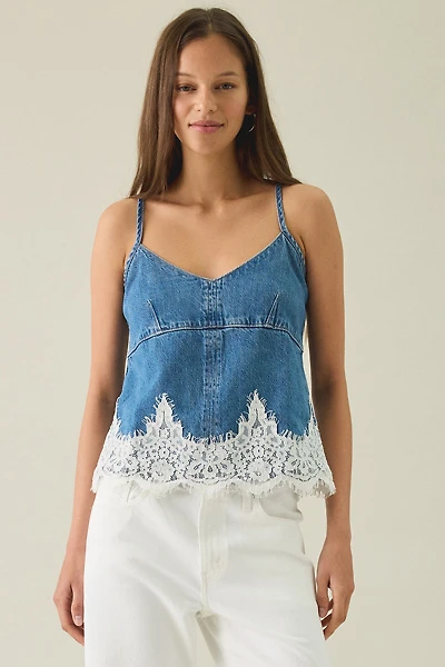 Levi’s® '90s Denim Lace Trim Cami