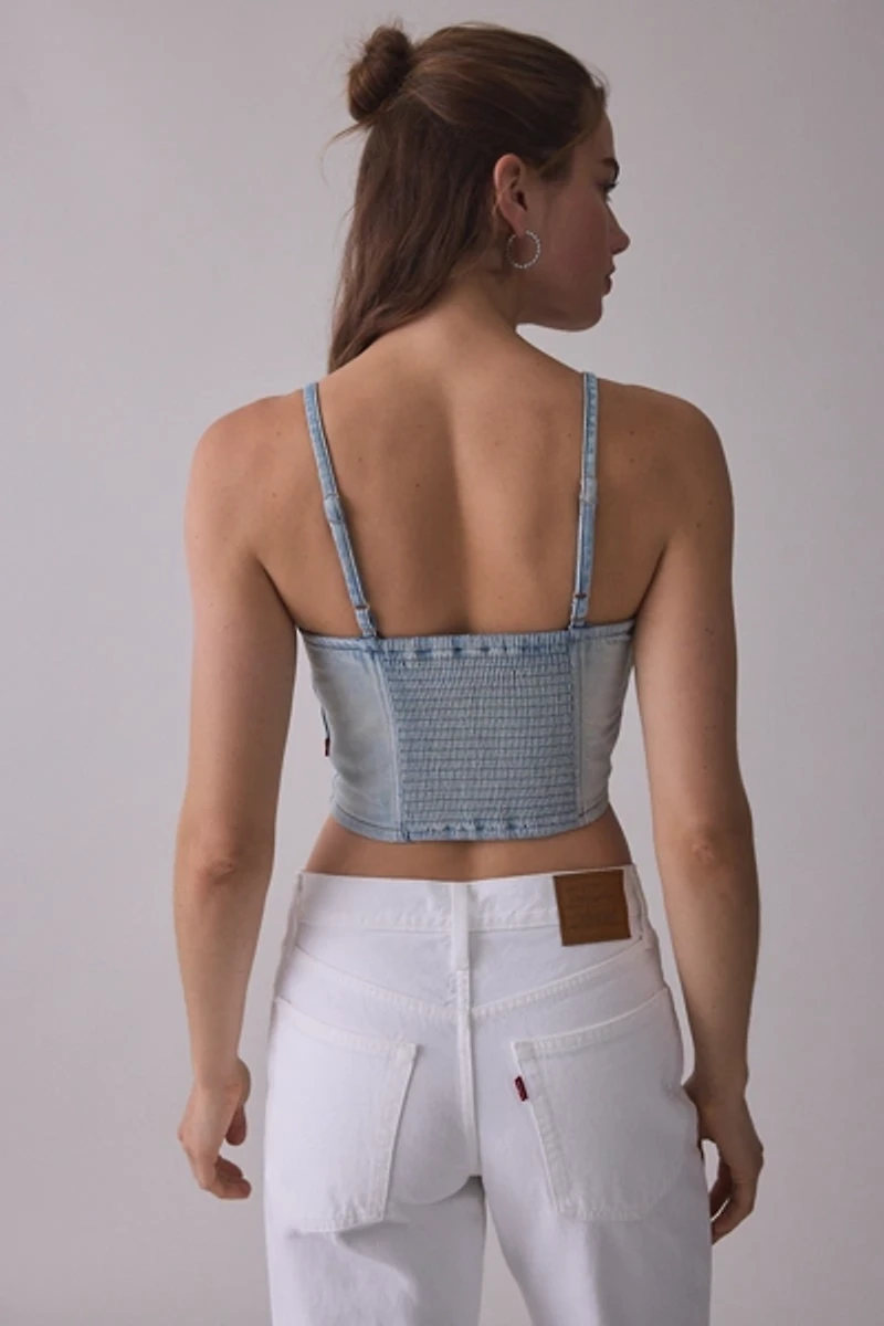 Levi’s® Square Neck Denim Tank Top