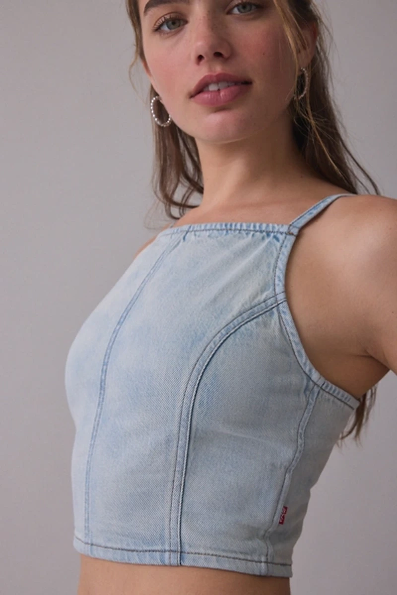 Levi’s® Square Neck Denim Tank Top