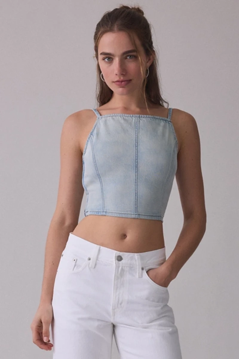 Levi’s® Square Neck Denim Tank Top