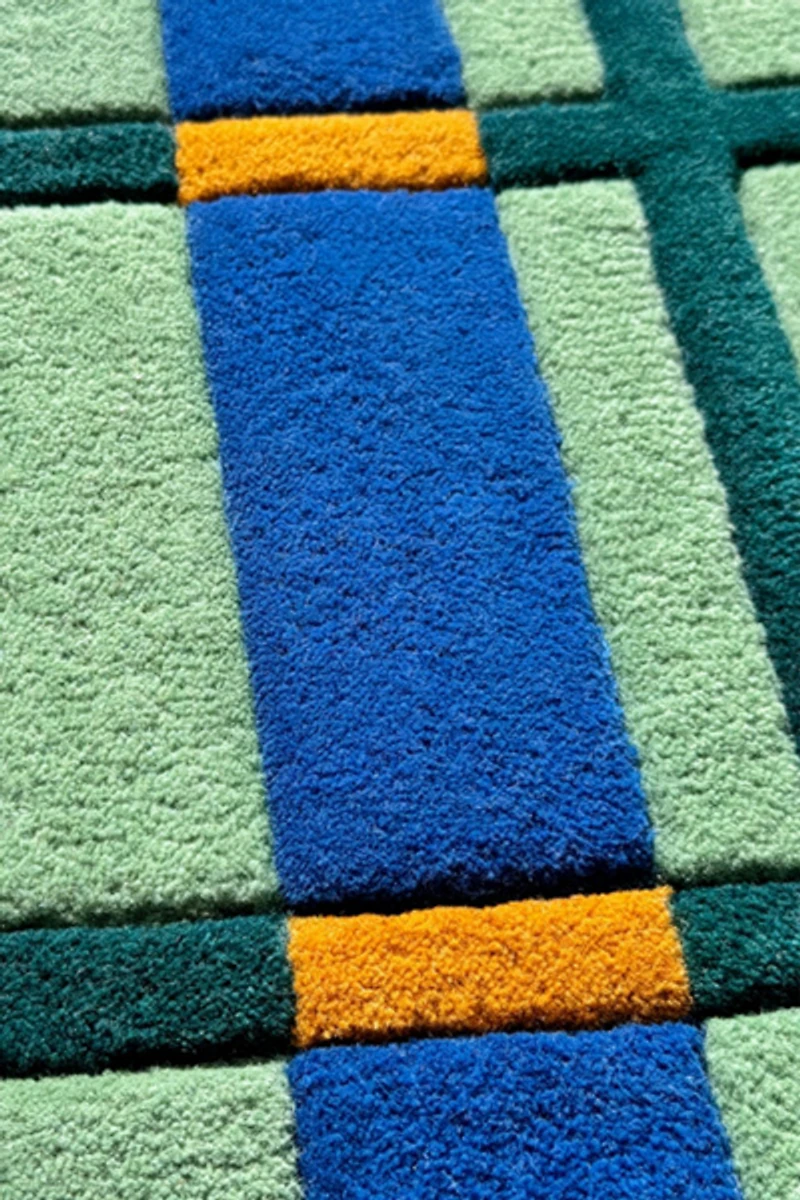 Jubi Kinetics Hand Tufted Wool Rug