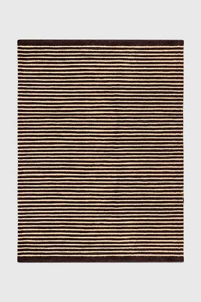 Jubi Relay Striped Hand Tufted Wool Rug