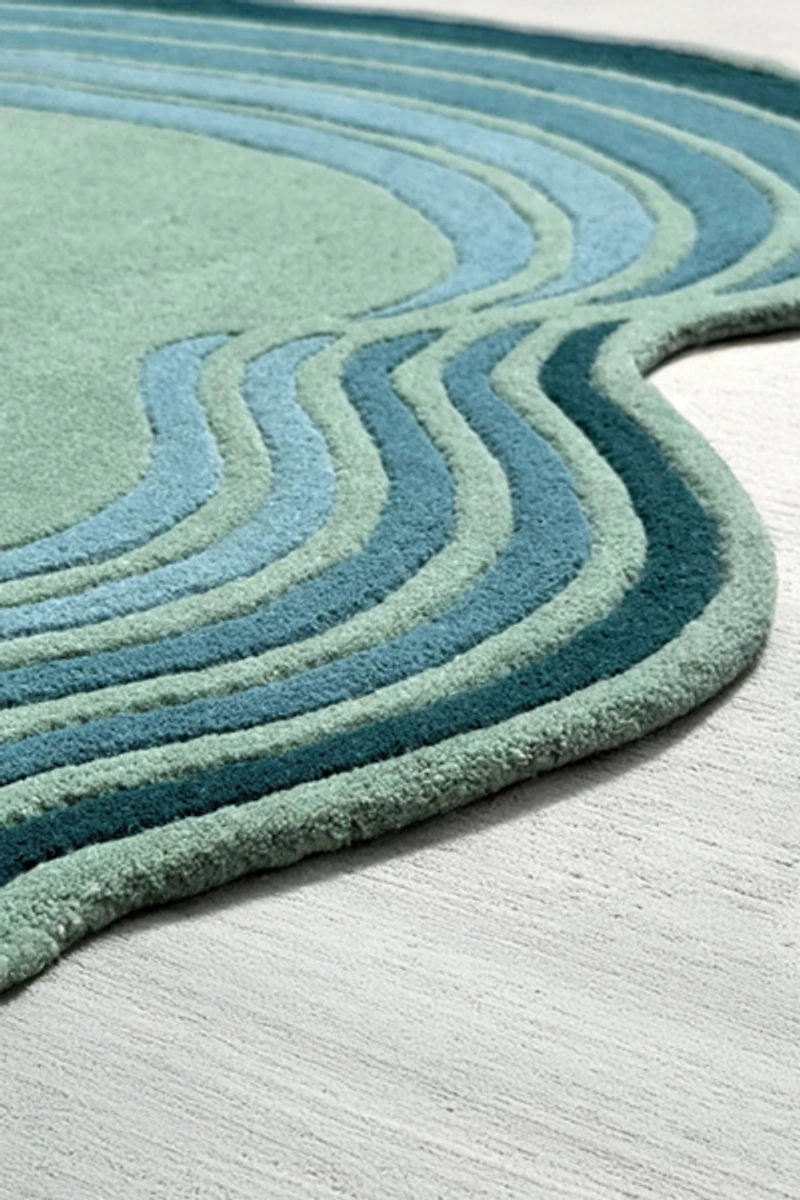 Jubi Undula Hand Tufted Wool Rug