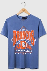Junk Food NFL Denver Broncos Peak Vintage Tee