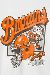 Junk Food NFL Cleveland Browns Dawg Pound Vintage Inspired Tee